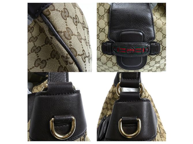 Borsa a mano Gucci GG Canvas a spalla 2 in 1 - vista 6