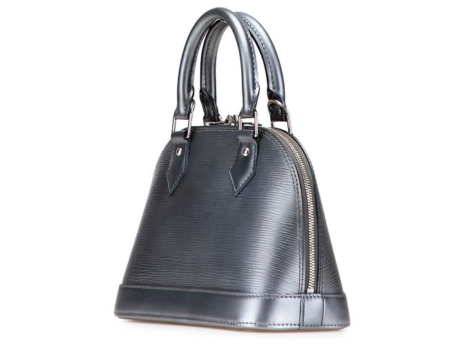 Louis Vuitton Alma BB in Epi Argento - vista 2