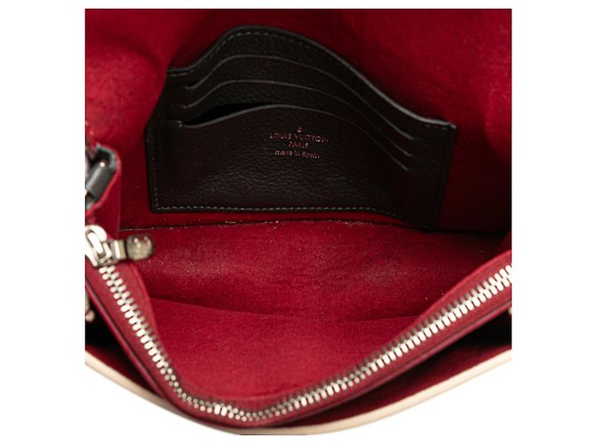 Twist MyLockMe Kette Pochette aus rotem Bicolor-Leder von Louis Vuitton - Ansicht 4