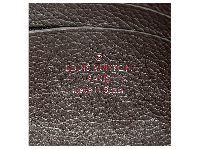 Twist MyLockMe Kette Pochette aus rotem Bicolor-Leder von Louis Vuitton - Ansicht 6