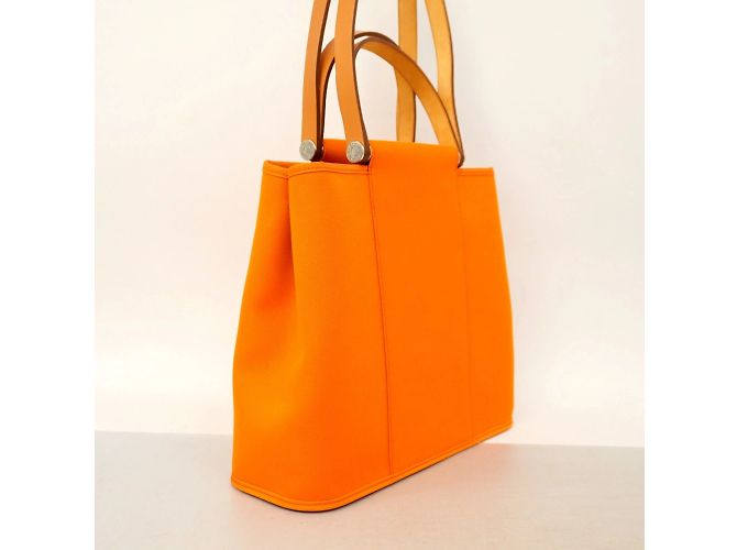 Hermès Hermes Orange Tote Bag Cabag PM - Ansicht 2