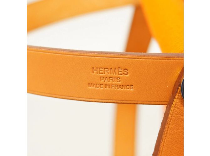 Hermès Hermes Orange Tote Bag Cabag PM - Ansicht 5