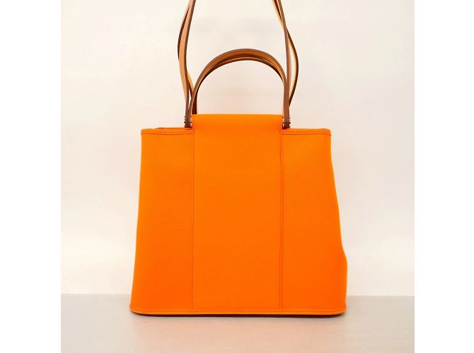 Hermès Hermes Orange Tote Bag Cabag PM - Ansicht 8