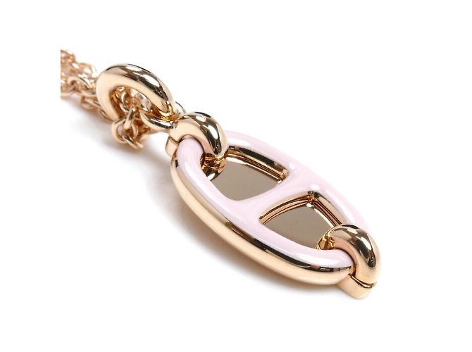 Hermès Collana Pendente in Oro Rosa Hermes D'oro - vista 3