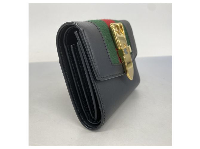 Gucci Tri-fold Wallet Sherry Line Sylvie 476081 - view 2