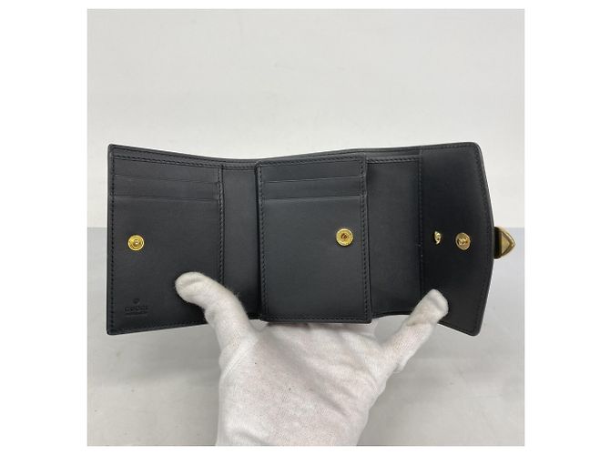 Gucci Tri-fold Wallet Sherry Line Sylvie 476081 - view 3