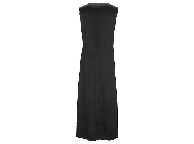 Abito Maxi Joseph in Viscosa Nera Nero - vista 10