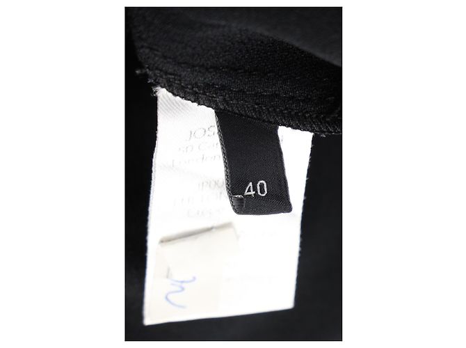Abito Maxi Joseph in Viscosa Nera Nero - vista 12