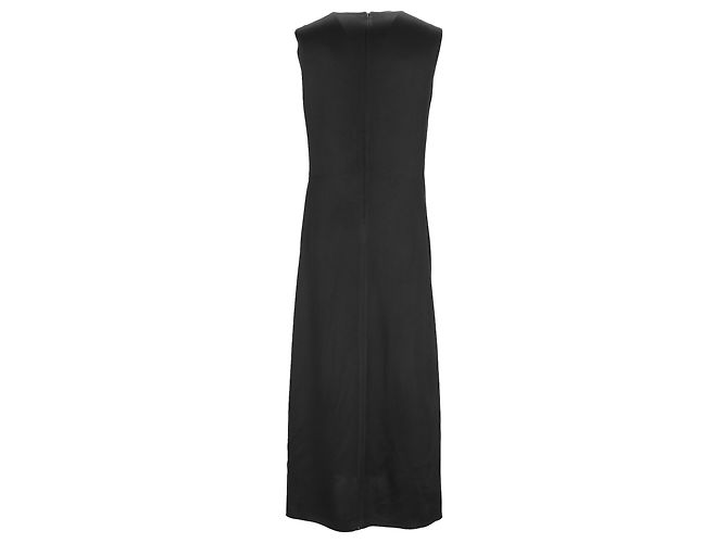 Abito Maxi Joseph in Viscosa Nera Nero - vista 3
