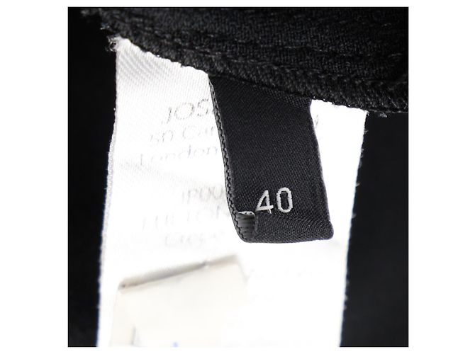 Abito Maxi Joseph in Viscosa Nera Nero - vista 5