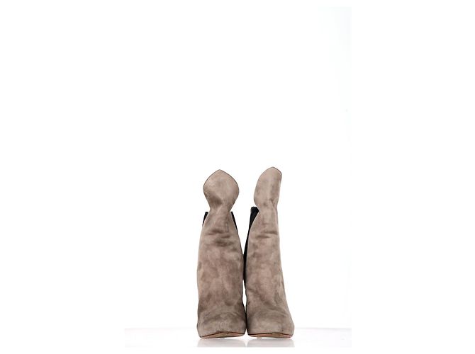 Botines Alaïa de ante gris - vista 9