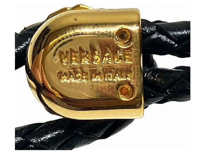 Versace DG05579 Leather Bracelet - view 2