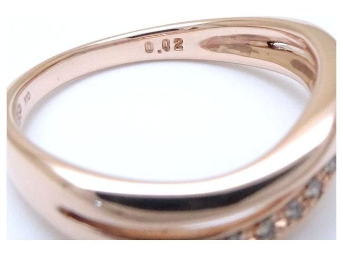 Autre Marque WISP Diamantring K10PG Roségold Pink - Ansicht 8