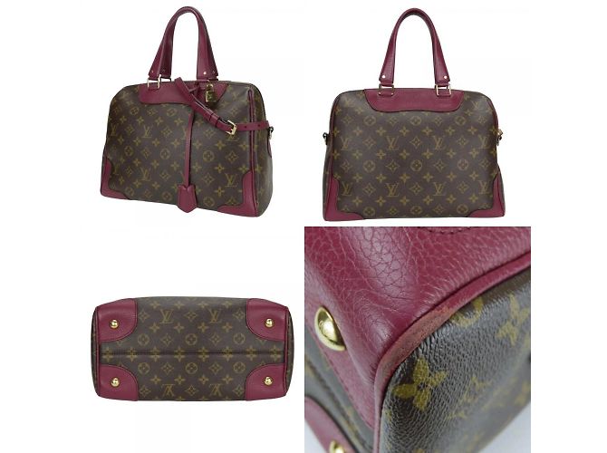 Borsa Louis Vuitton Retiro M40545 Marrone - vista 2