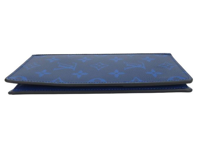Portafoglio Lungo Louis Vuitton Brazza Blu - vista 3
