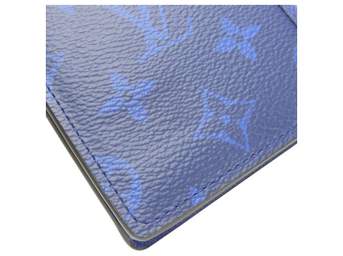 Portafoglio Lungo Louis Vuitton Brazza Blu - vista 4