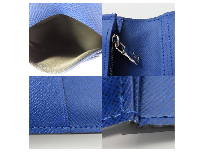 Portafoglio Lungo Louis Vuitton Brazza Blu - vista 9