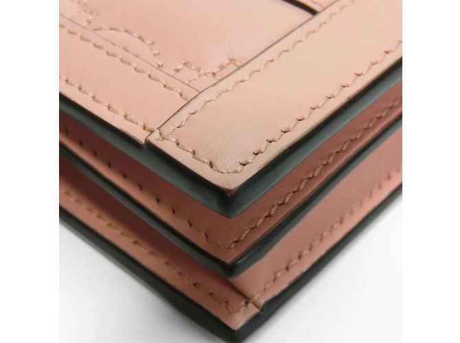 Gucci Bi-fold Wallet in Pink Leather - view 4