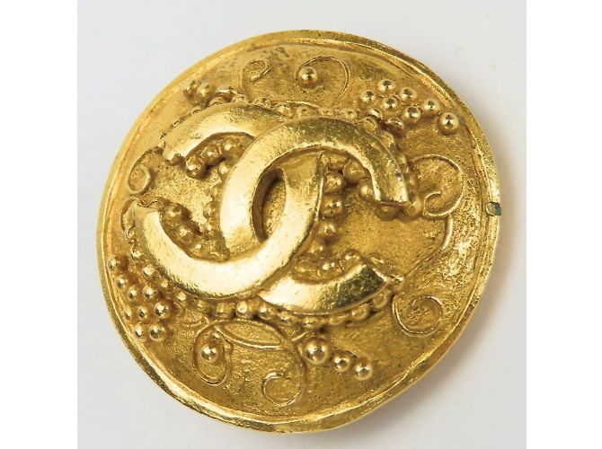 Brincos de clipe banhados a ouro Chanel Dourado - vista 6