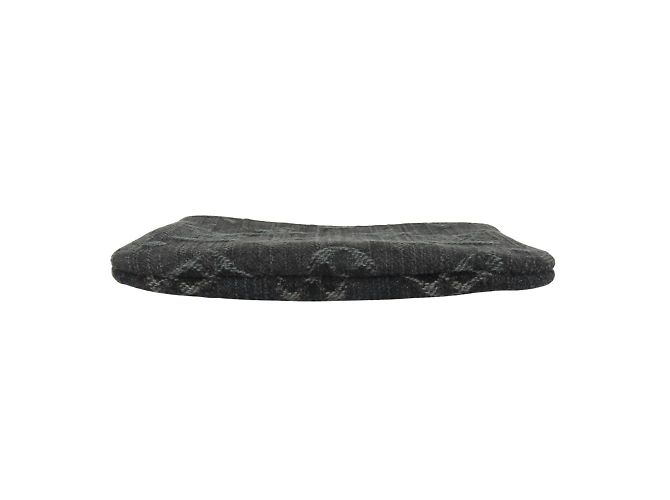 Monedero de denim Monogram Louis Vuitton Castaño Negro - vista 3