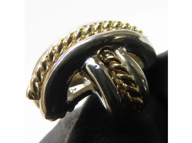 Tiffany & Co Orecchini a clip Tiffany Signature Argento D'oro - vista 8