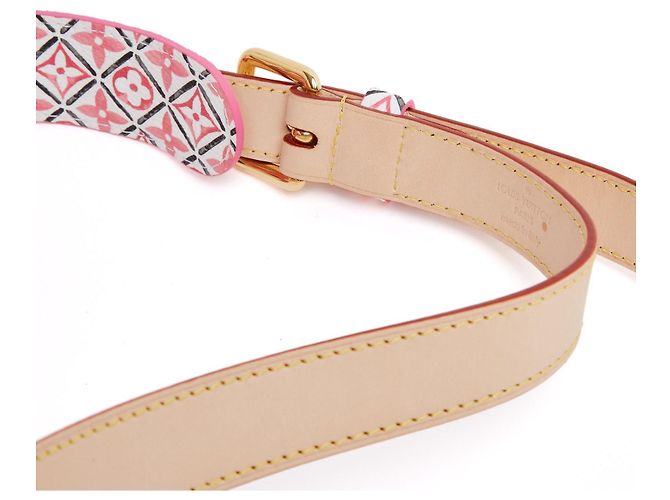 Louis Vuitton LV Pink Monogram Sport Set Übungsmatte und Gurt Neu - Ansicht 3