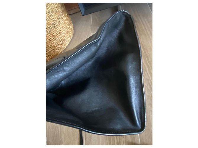 Borsa Céline luggage phantom modello medio in vitello morbido nero - vista 12