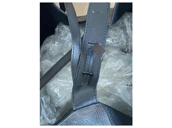 Borsa Céline luggage phantom modello medio in vitello morbido nero - vista 8