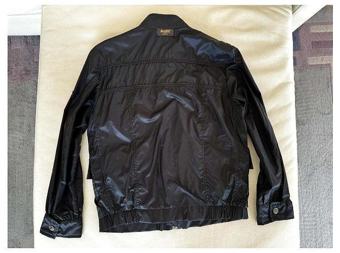 Autre Marque MooRER Windjacke Regenjacke | Gr. S | NP690€ Luxus Blouson Schwarz - Ansicht 4