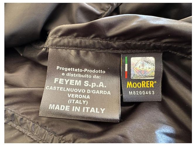 Autre Marque MooRER Windjacke Regenjacke | Gr. S | NP690€ Luxus Blouson Schwarz - Ansicht 5