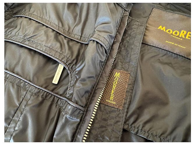 Autre Marque MooRER Windjacke Regenjacke | Gr. S | NP690€ Luxus Blouson Schwarz - Ansicht 8