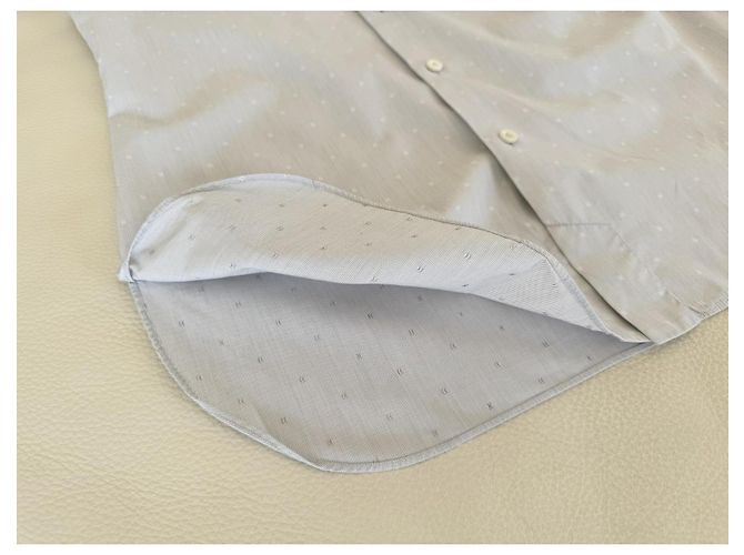 Hermès Camicia (su misura) Hermes Paris | Grigio 'H' Monogramma | Taglia S - vista 10