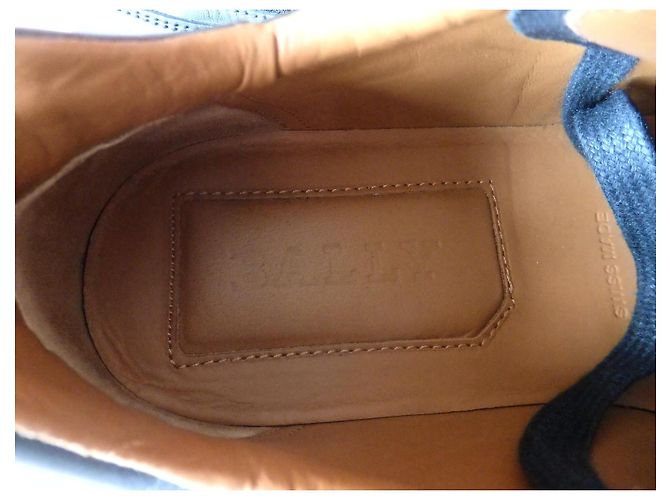 Bally Aston Leder Sneaker Gr. 39.5 UK5.5 | NP 595€ | Schuhe EU40 Schwarz Rot Creme - Ansicht 10