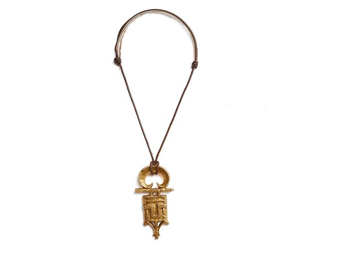 Autre Marque Pendente brooch in bronzo artista Line Vautrin 1955 D'oro - vista 5