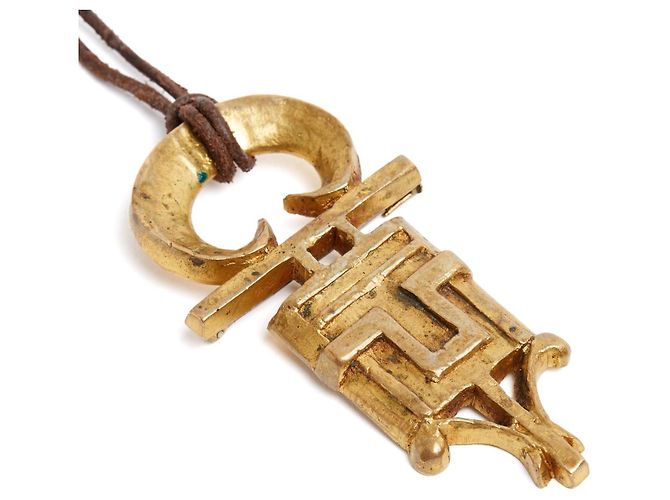 Autre Marque Pendente brooch in bronzo artista Line Vautrin 1955 D'oro - vista 6