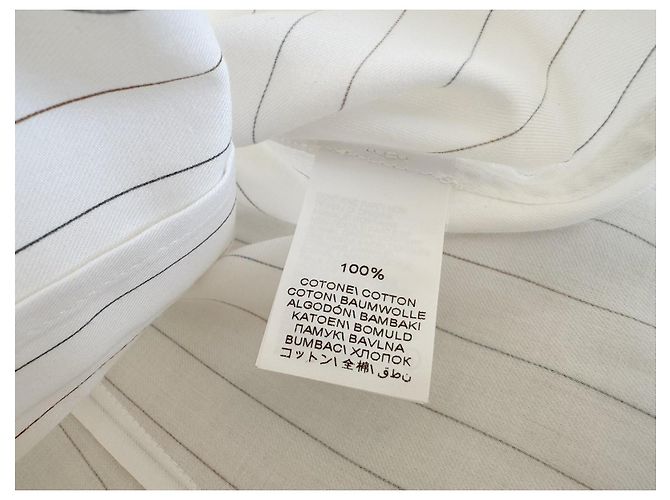 Brunello Cucinelli Hemd weiß gestreift Größe XS - Slim Fit UVP 690 € - Ansicht 6