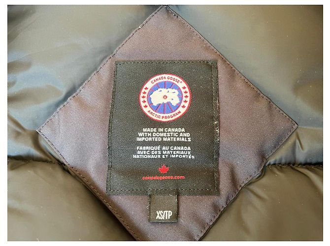 Canada Goose Langford Parka Navy Blue Size XS / S Down Coat - view 10