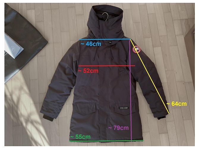 Canada Goose Langford Parka Navy Blue Size XS / S Down Coat - view 2