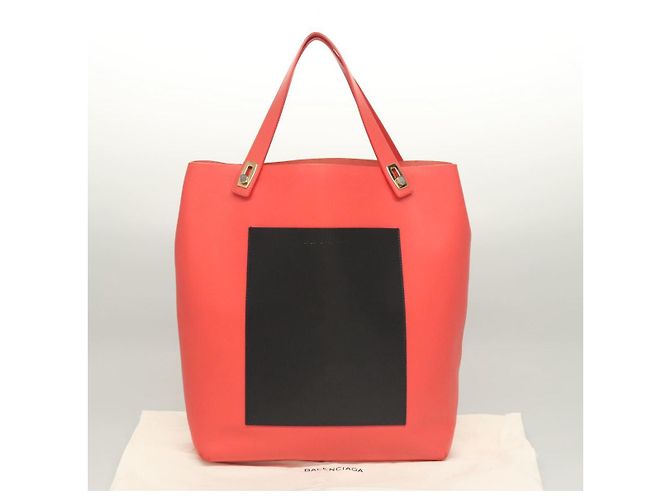 Autre Marque BOTTEGA VENETA Bolsa Tote Couro Laranja Ouro Prata Auth bs26109 Dourado - vista 12
