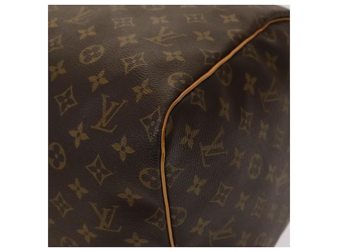LOUIS VUITTON Monogram Keepall 55 Borsa Boston M41424 LV Auth 118742V Monogramma - vista 14