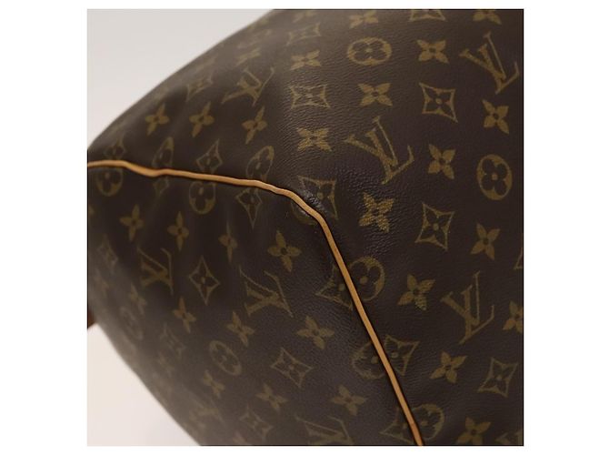 LOUIS VUITTON Monogram Keepall 55 Borsa Boston M41424 LV Auth 118742V Monogramma - vista 15