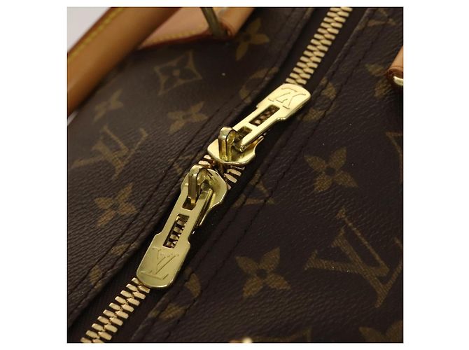 LOUIS VUITTON Monogram Keepall 55 Borsa Boston M41424 LV Auth 118742V Monogramma - vista 20