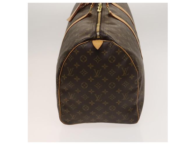 LOUIS VUITTON Monogram Keepall 55 Borsa Boston M41424 LV Auth 118742V Monogramma - vista 3