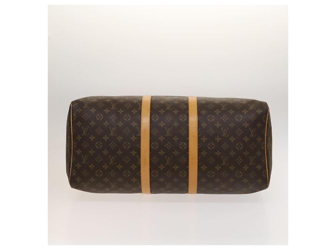 LOUIS VUITTON Monogram Keepall 55 Borsa Boston M41424 LV Auth 118742V Monogramma - vista 5