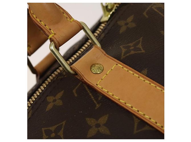 LOUIS VUITTON Monogram Keepall 55 Borsa Boston M41424 LV Auth 118742V Monogramma - vista 9