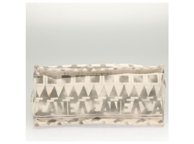 Borsa Tote in Canvas CHANEL Chain 2way Grigia CC Auth 125976 Marrone - vista 11