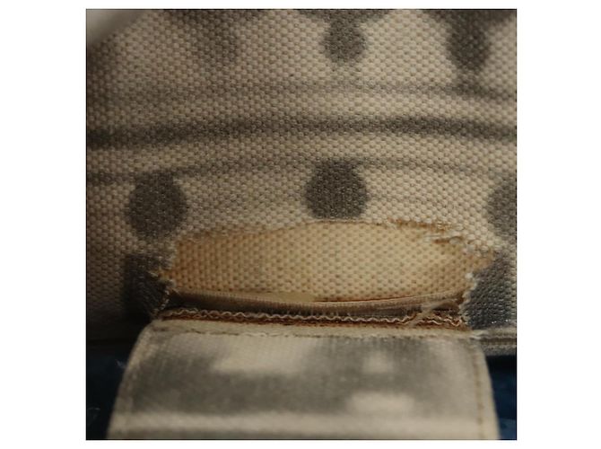 Borsa Tote in Canvas CHANEL Chain 2way Grigia CC Auth 125976 Marrone - vista 17