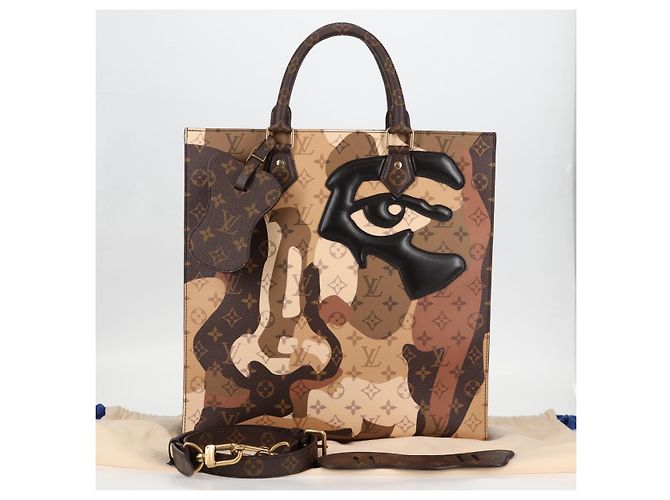 LOUIS VUITTON Monogram LV Portrait Sac Plat NV Tote Bag M46679 LV Auth 120873SM Monogramma - vista 12