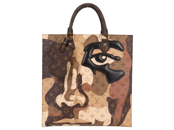 LOUIS VUITTON Monogram LV Portrait Sac Plat NV Tote Bag M46679 LV Auth 120873SM Monogramma - vista 13