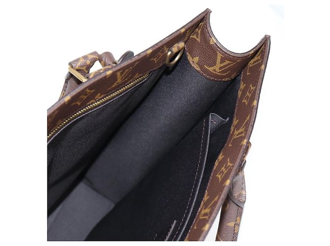 LOUIS VUITTON Monogram LV Portrait Sac Plat NV Tote Bag M46679 LV Auth 120873SM Monogramma - vista 19